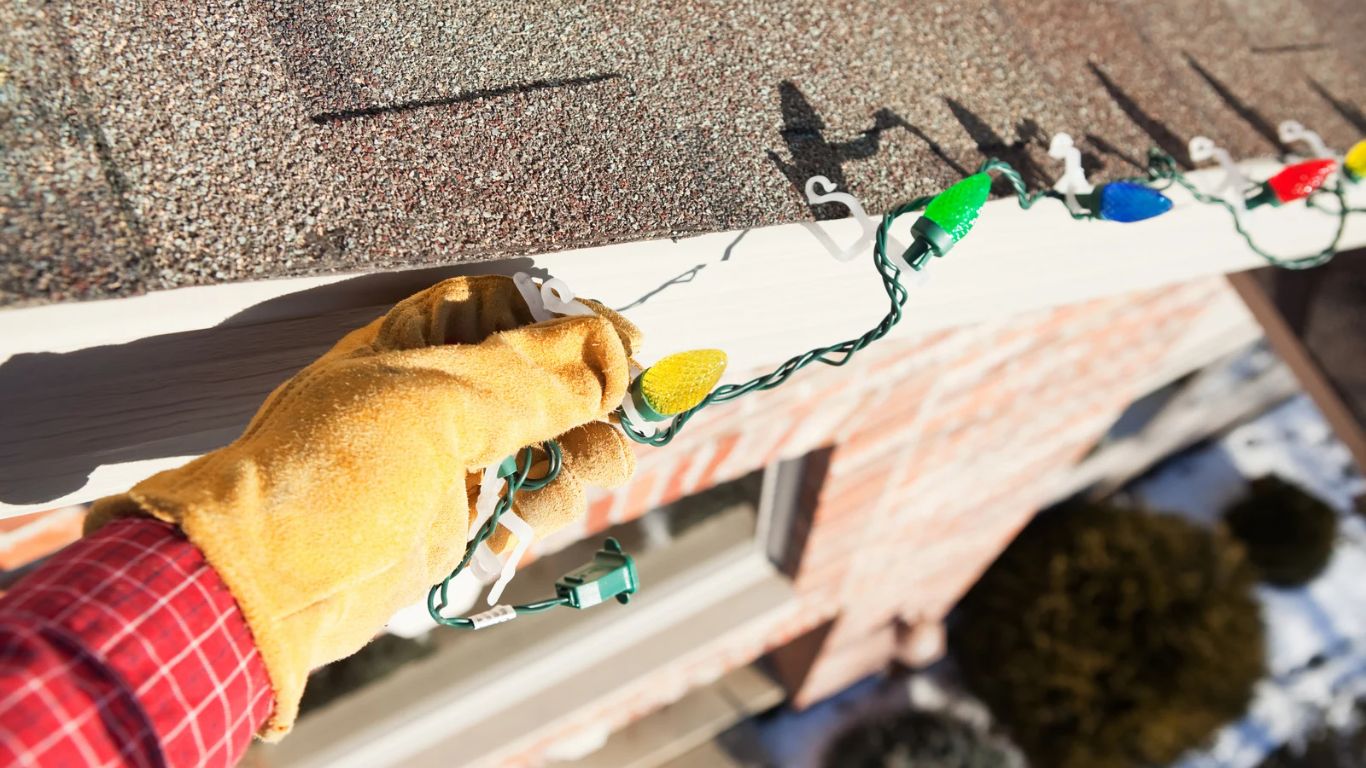 Christmas Light Installation